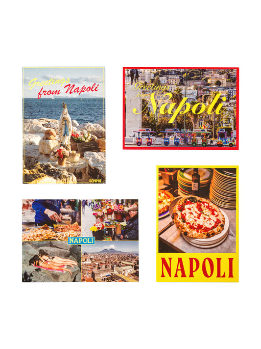 SEMPRE NAPOLI postcard set of 4